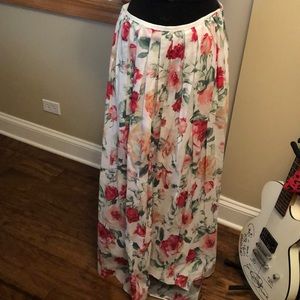 W by Worth cotton floral Maxi size 4